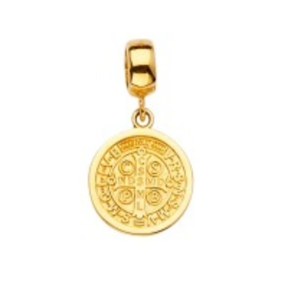 14K Yellow Gold San Benito Charm Pendant